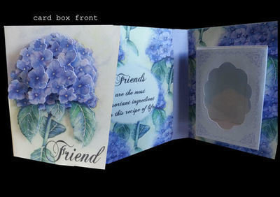 Combi Card Gift Tealight Box