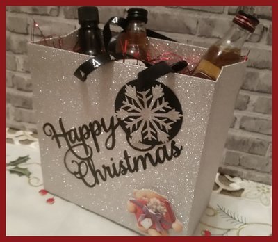Large Gift Bag - Sturdy with a double layer base