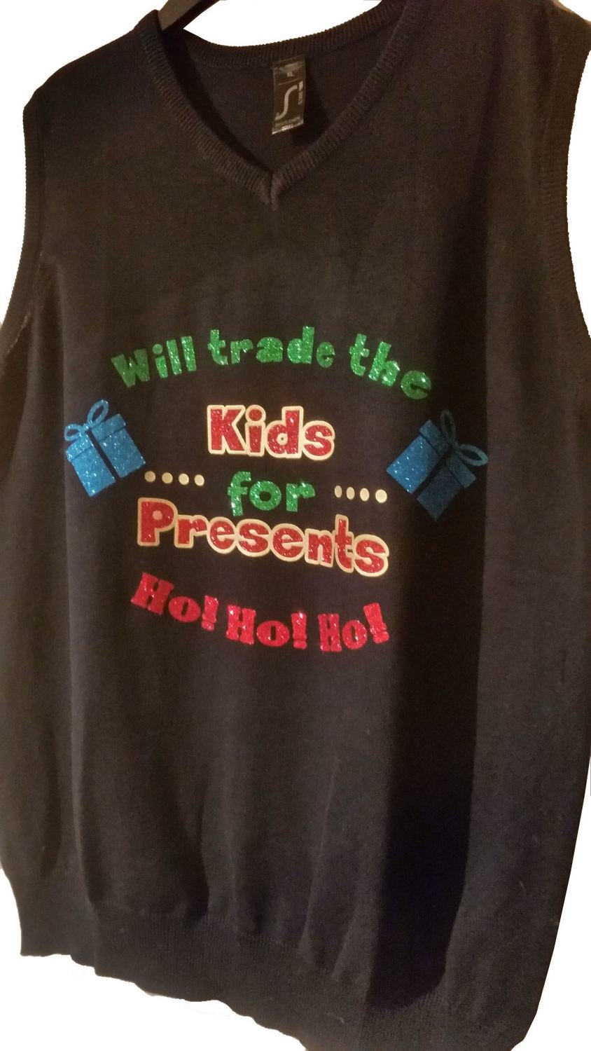 Vinyl HTV Trade Kids For Presents Christmas Layered Cutting File