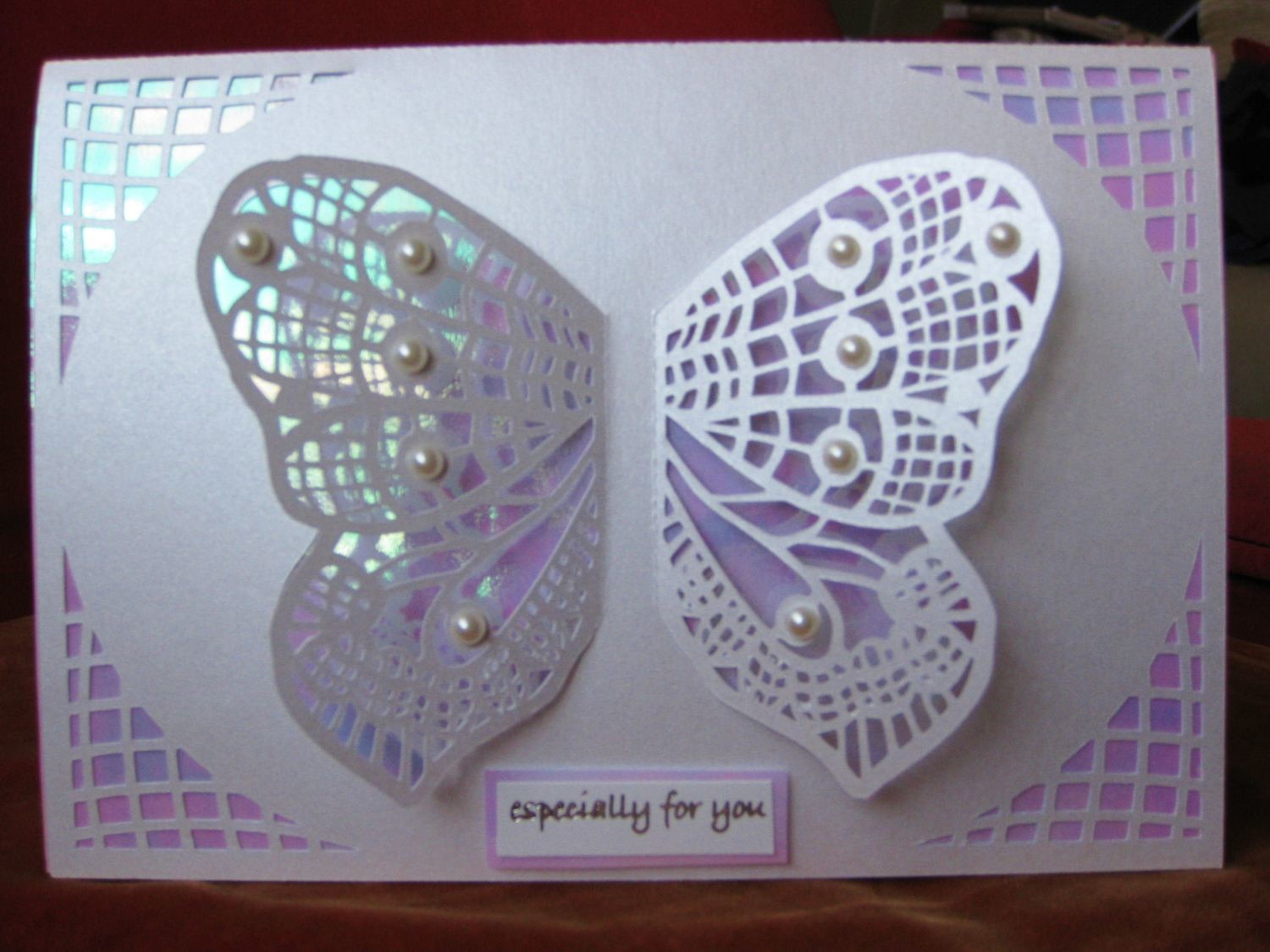 butterfly card pop out wings