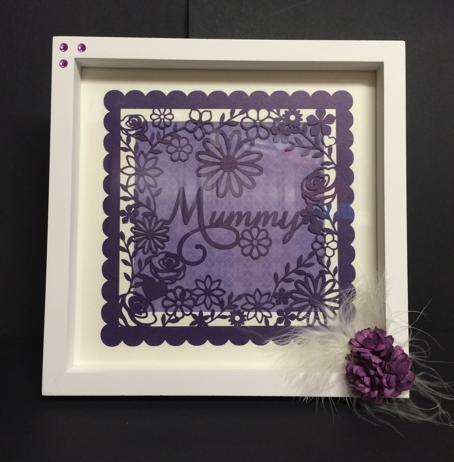 Mummy - decorative frame ideal for Mother's Day.
