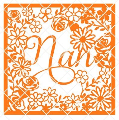 Nan decorative framed ideal for Mother&#39;s Day.