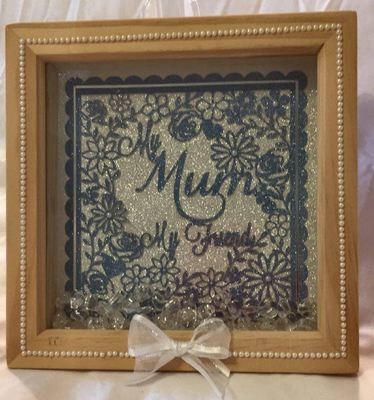 Mum My Friend - decorative frame ideal for Mother's Day.