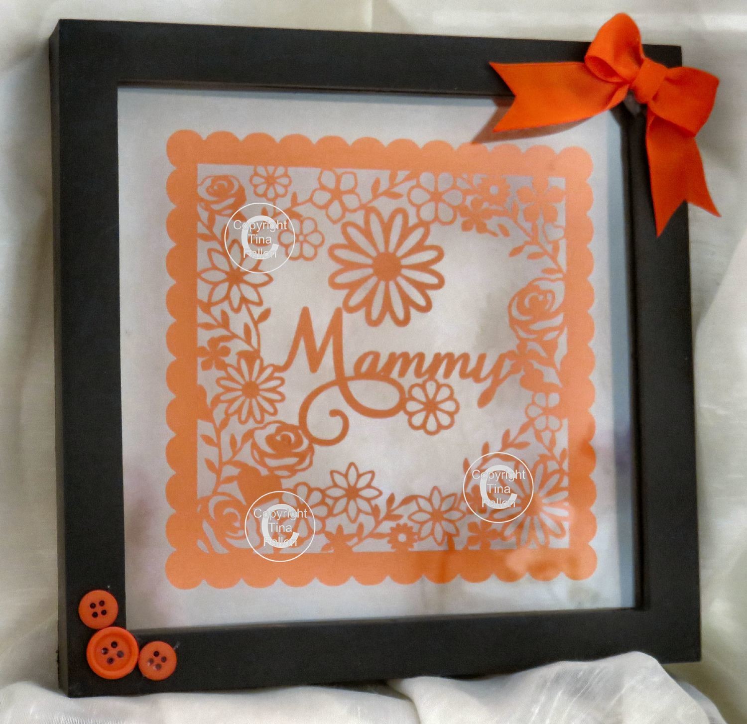 Mammy decorative frame ideal for Mother's Day.