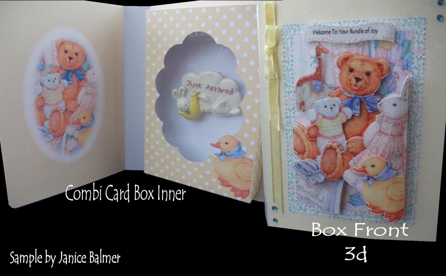 Baby Bear Combi Card Box PNC