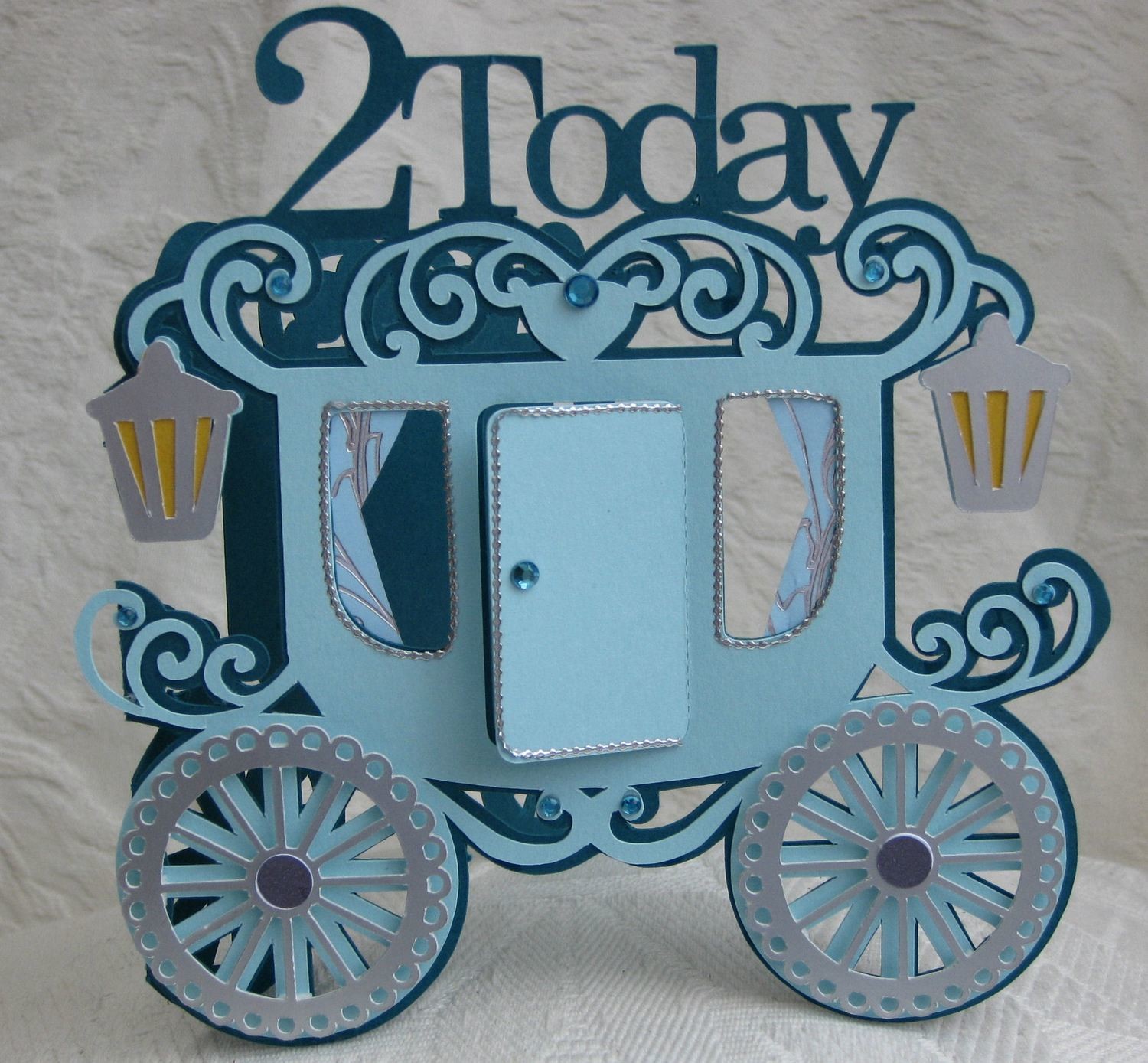 Download Princess Carriage 2 Today Card Template