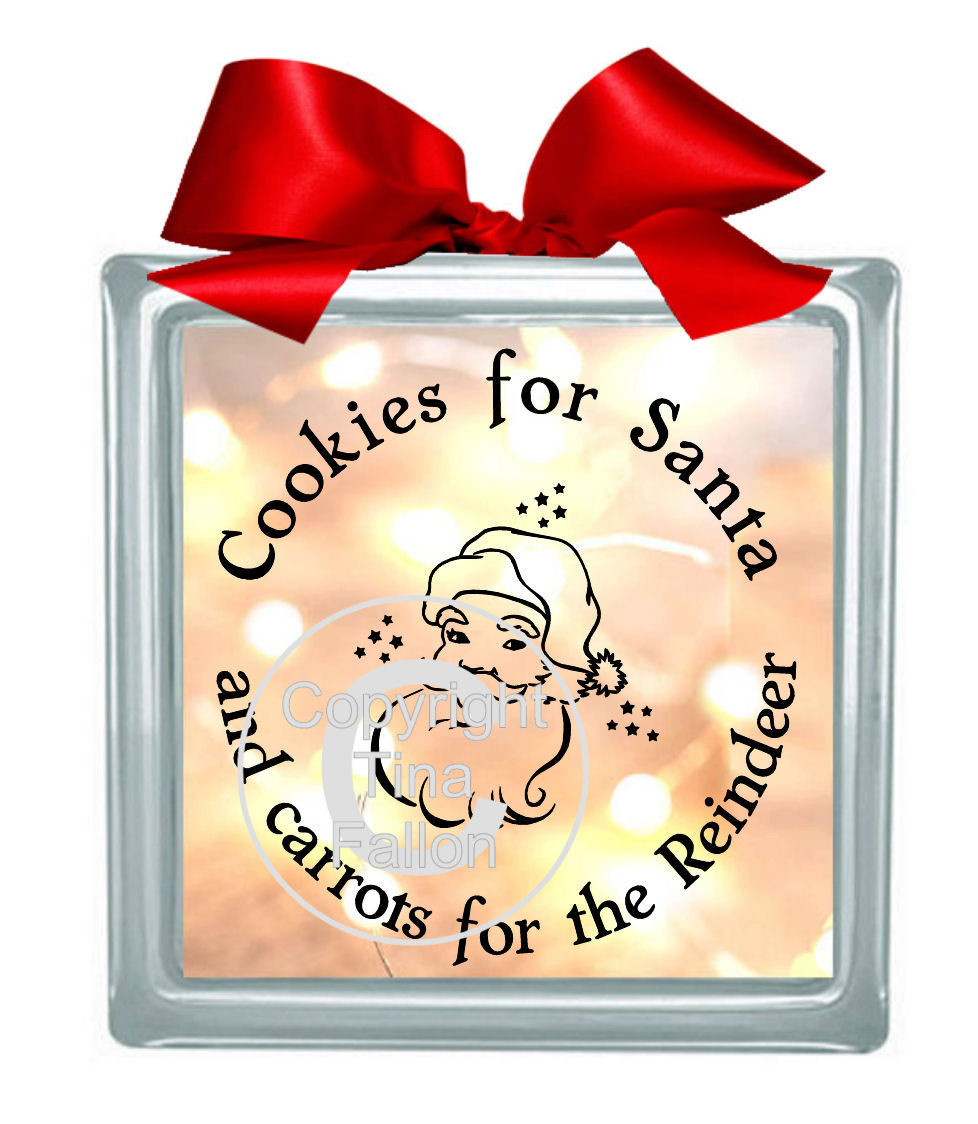 Cookies for Santa Vinyl design for Christmas