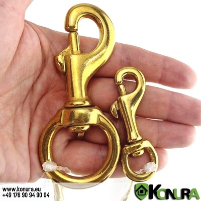 Karabinerhaken mit runder Öse Sprenger