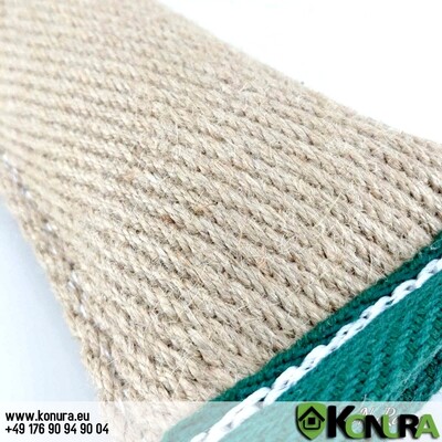 Jute-Beißwülste mit 1 oder 2 Handschlaufe mit und ohne Ton Klin Kassel