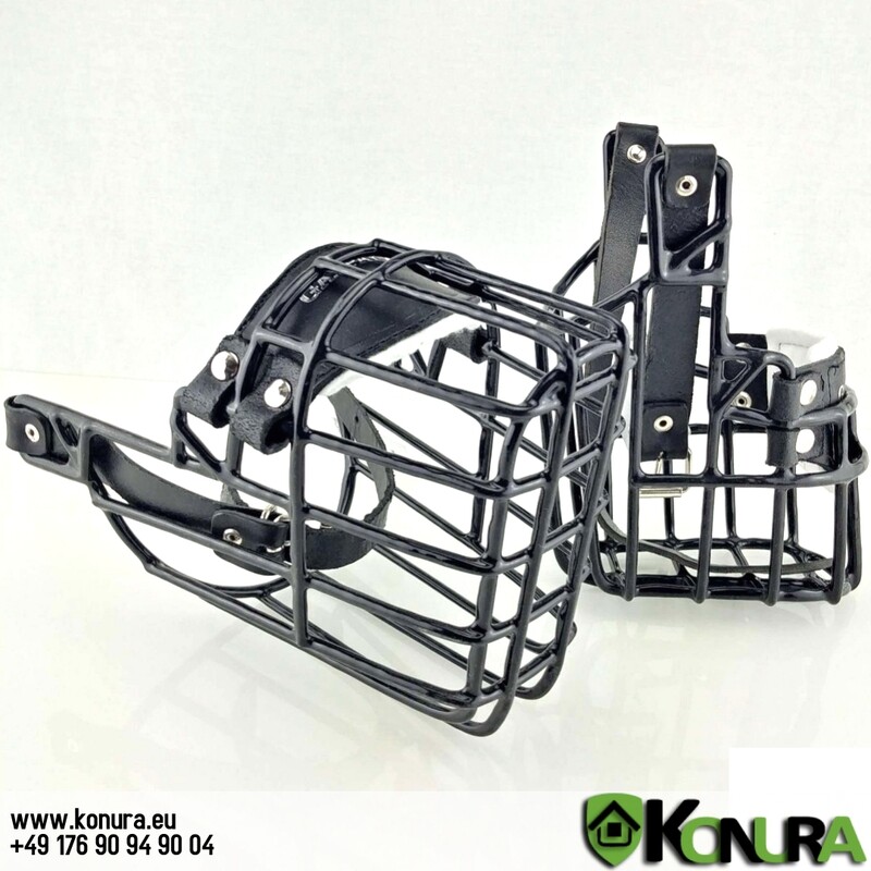 Wire muzzle ergonomic plastic-coated for service dogs - Gappay