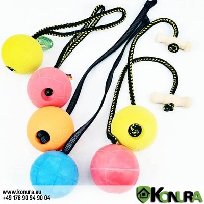 Dog toy ball SWIMMABLE with different hand loops Klin Kassel