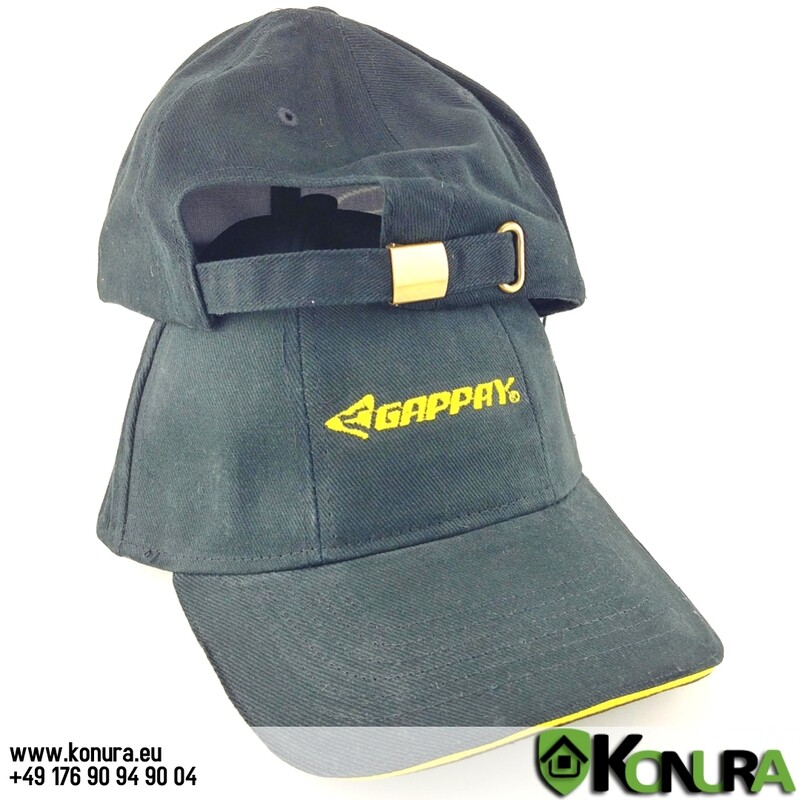 Schwarze Mütze mit Logo Gappay
