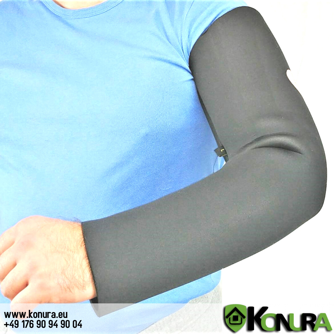 Zusätzlicher Armschutz Euro Joe, Option: lang, Größe: S