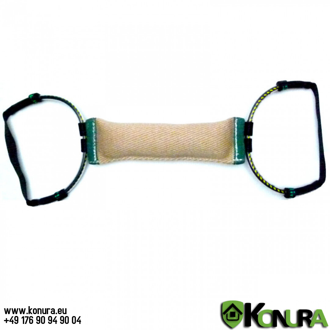 Voraus-Beißwülste Klin Kassel, Material: Jute