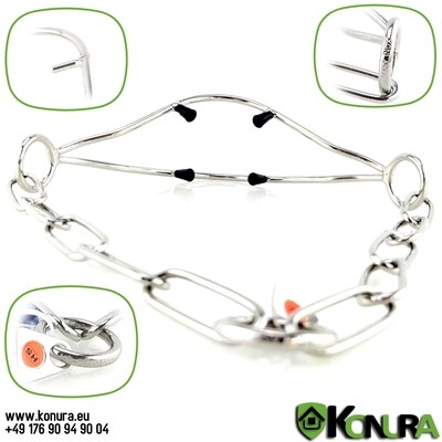 “Impulse+” Show Collar with Metal Insert – SPRENGER