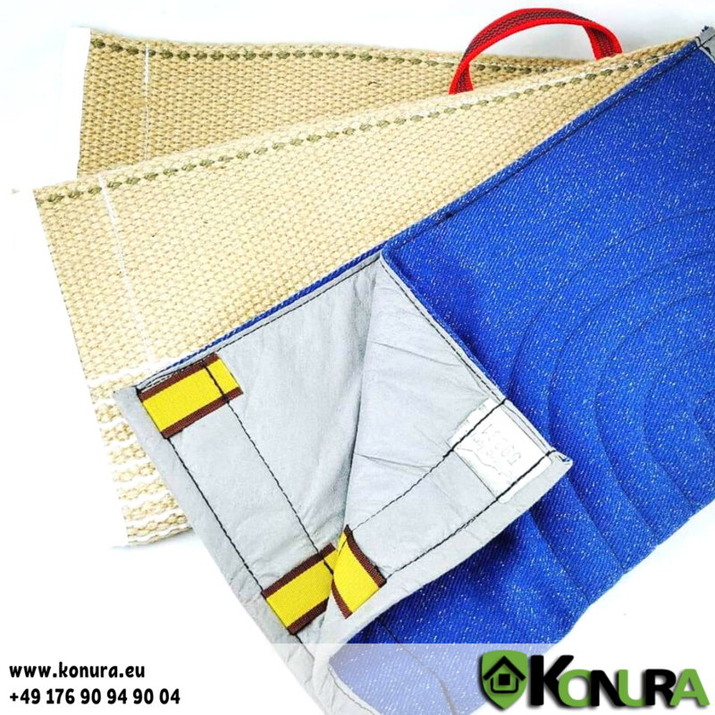 Überzüge für Schutzarm (Jute, Baumwoll-Synthetik, Leder) Schweikert