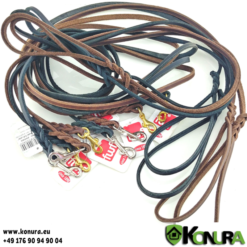Schauleine SOFT 8 mm aus Softleder fwf