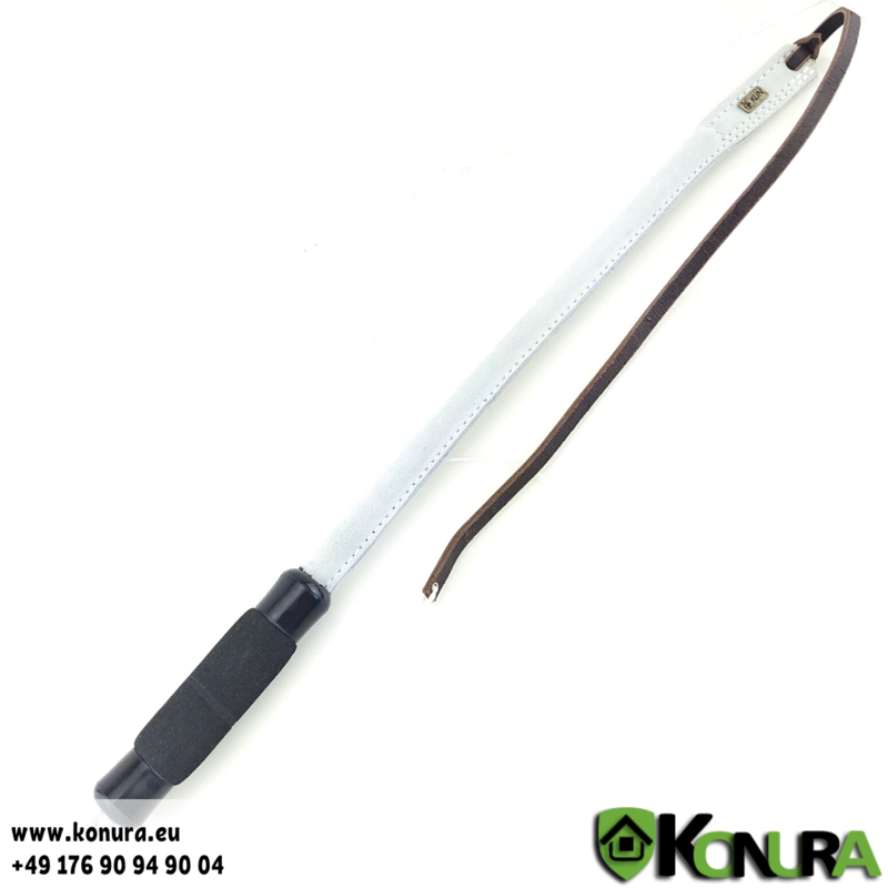 Peitsche aus Chromleder mit weichen Handgriff Klin Kassel