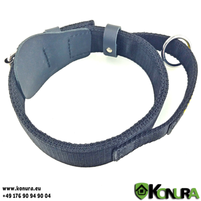 Dreilagiges Nylonhalsband mit Griff Klin Kassel