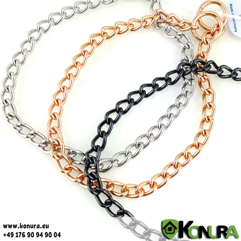 Halskette 3 mm mit einer Gliederlänge von 1,8 cm Sprenger