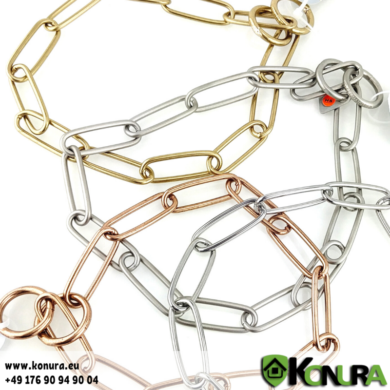 Halskette 3 mm mit einer Gliederlänge von 4 cm Sprenger