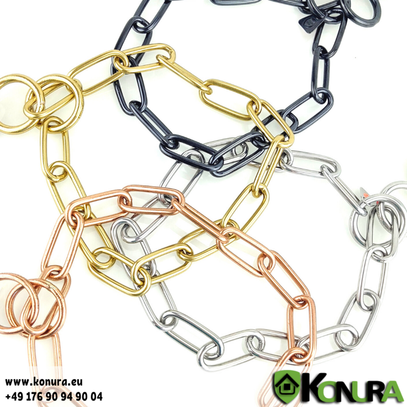 Halskette 4 mm mit einer Gliederlänge von 4 cm Sprenger
