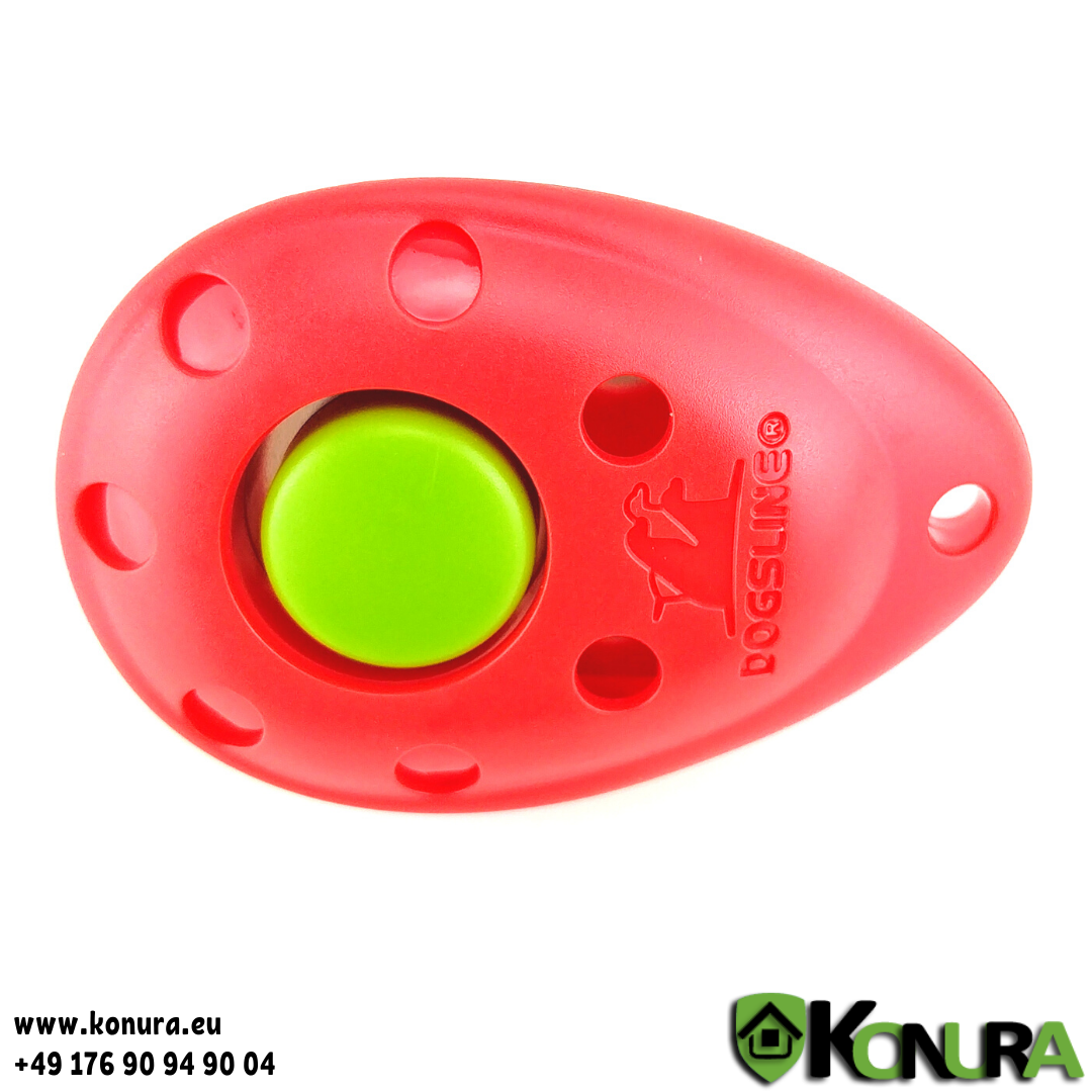 Clicker mit Fingerclip Dogsline, Option: Nur Clicker