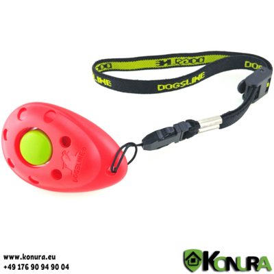 Armband zum Befestigen von Clicker, Pfeife etc. Dogsline