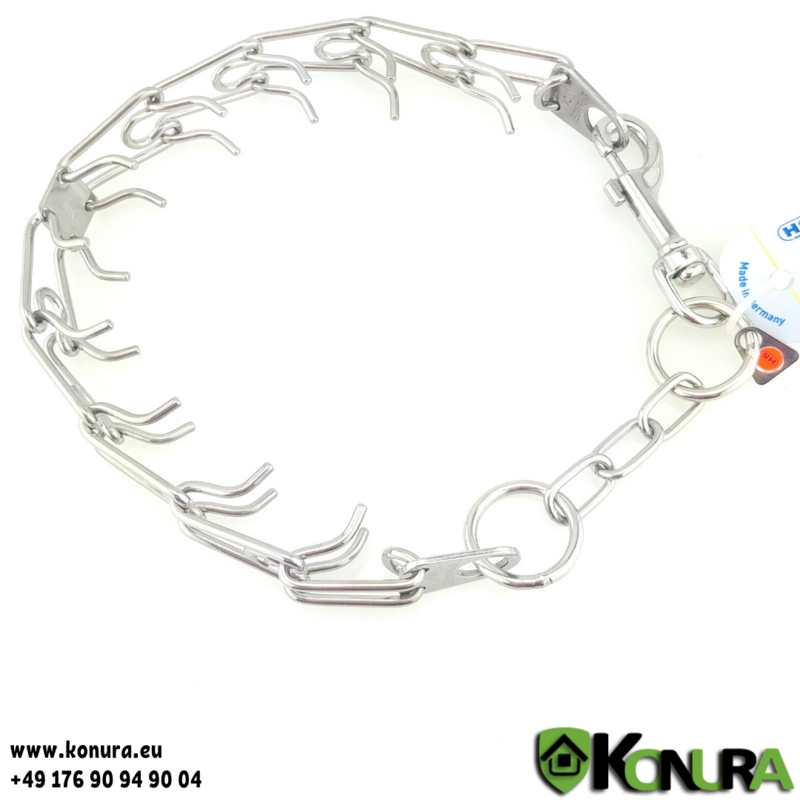 ULTRA-PLUS Collar with Snap Hook &amp; Short Chain – Sprenger