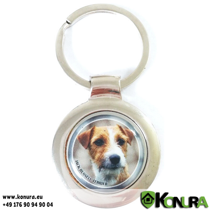 Jack Russel Terrier - Dreidimensionale Schlüsselanhänger