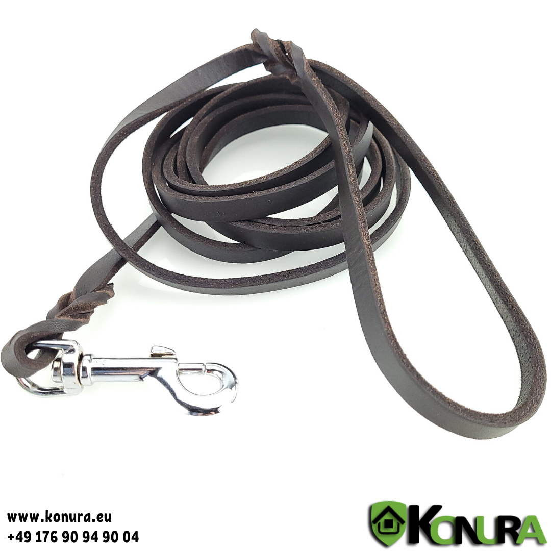 Schauleine EINFACH aus Fettleder Klin Kassel, Parameter: 10 mm x 2,2 m
