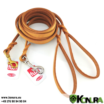 Lederleine EINFACH 200 cm fwf