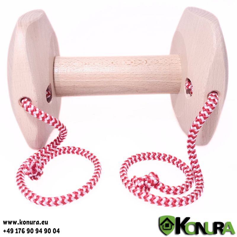 Trainings-Apportierhölzer mit Kordel Gappay