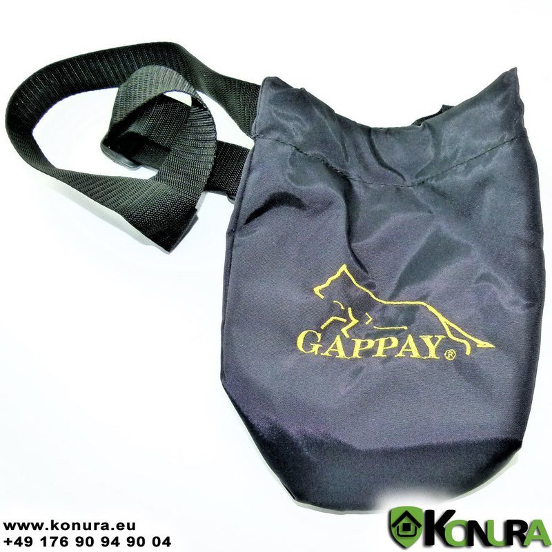 Leckerli-Tasche mit Bund und speziellem Mechanismus Gappay
