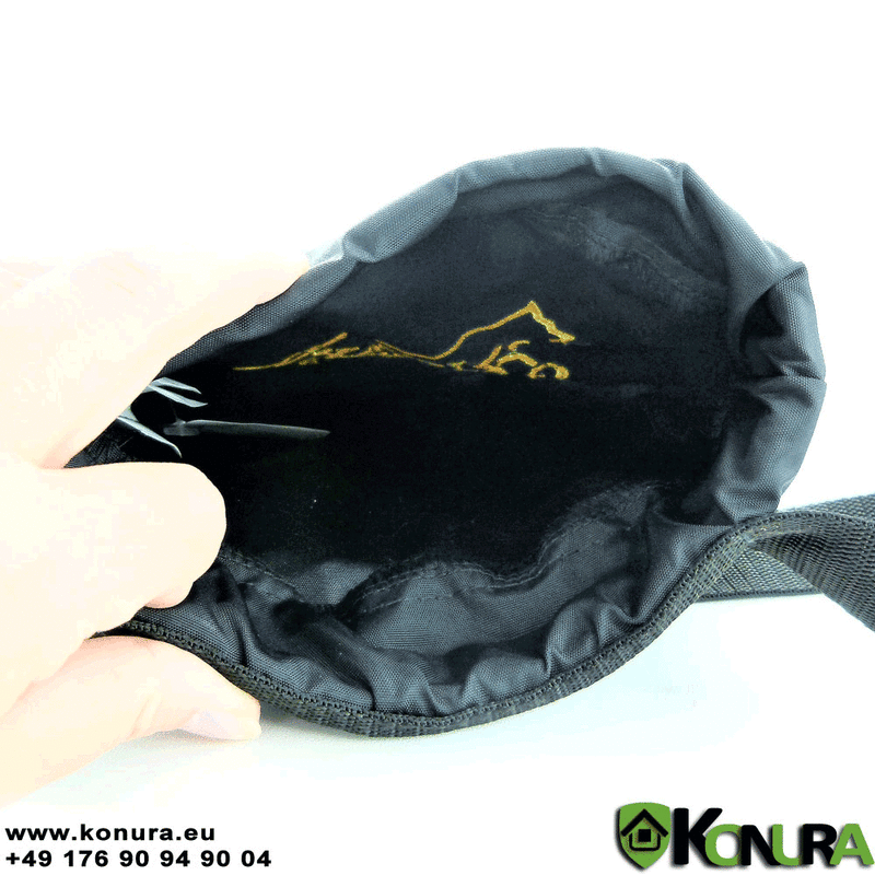 Leckerli-Tasche mit Bund und speziellem Mechanismus Gappay