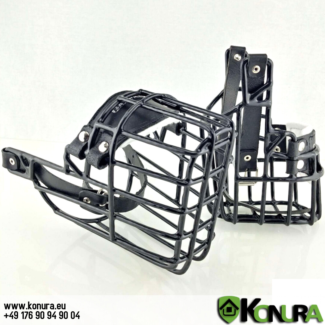 Wire muzzle ergonomic plastic-coated for service dogs - Gappay