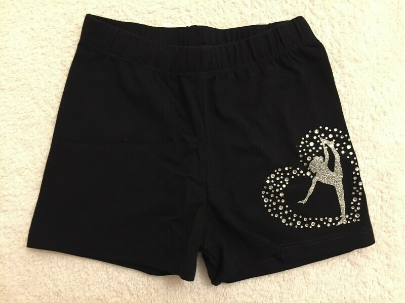 Shorts Silver Heart