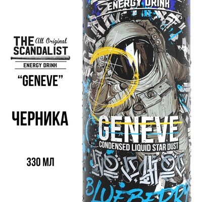 6-Pack * The Scandalist Energy Drink "Geneve"