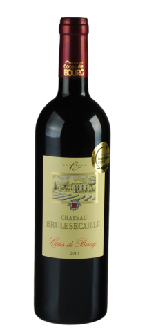 Franse rode wijn : Cotes De Bourg 2015 Château Brulesécaille
