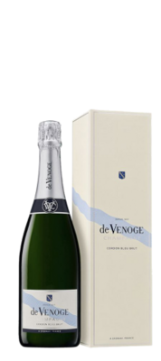 Geschenkdoos voor 1 fles champagne 'De Venoge'