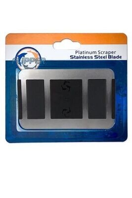 Flipper Platinum Scraper - Lame de rechange en acier inoxydable