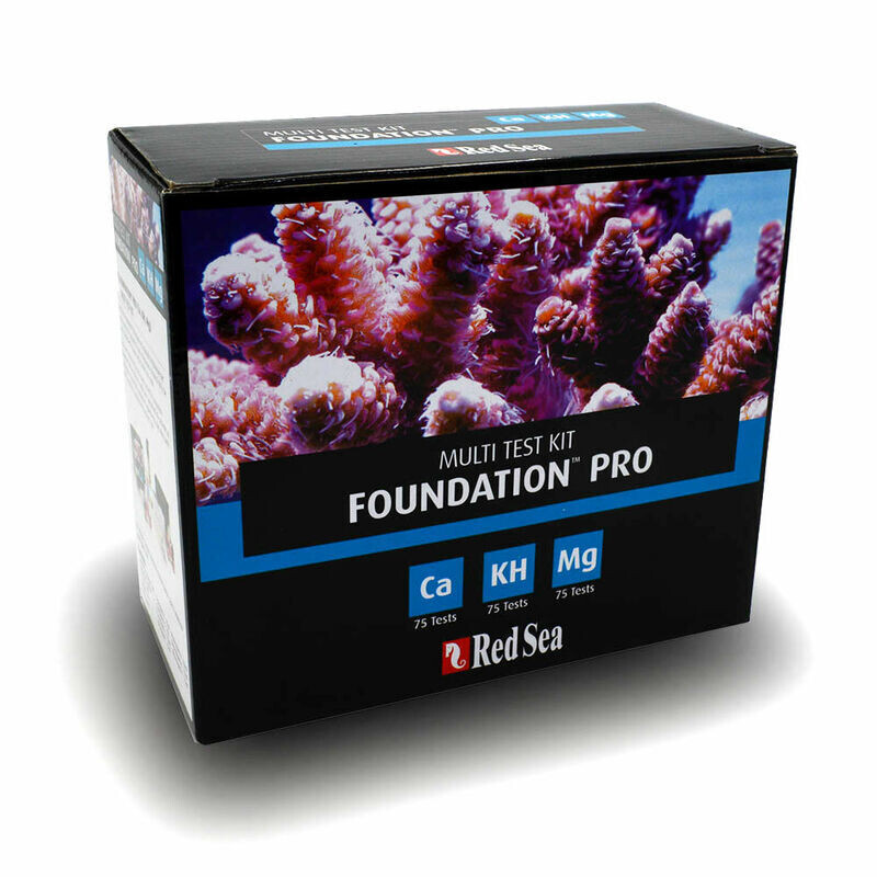 Red Sea multi test kit reef foundation pro (Ca, Alk,Mg)