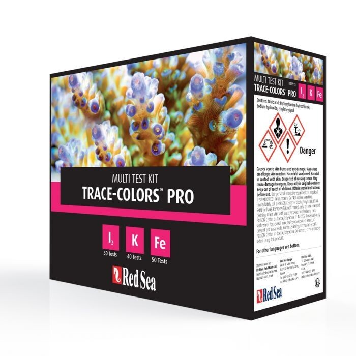 Red Sea MultiTest Kit Trace Colors Pro (I2,K,Fe)