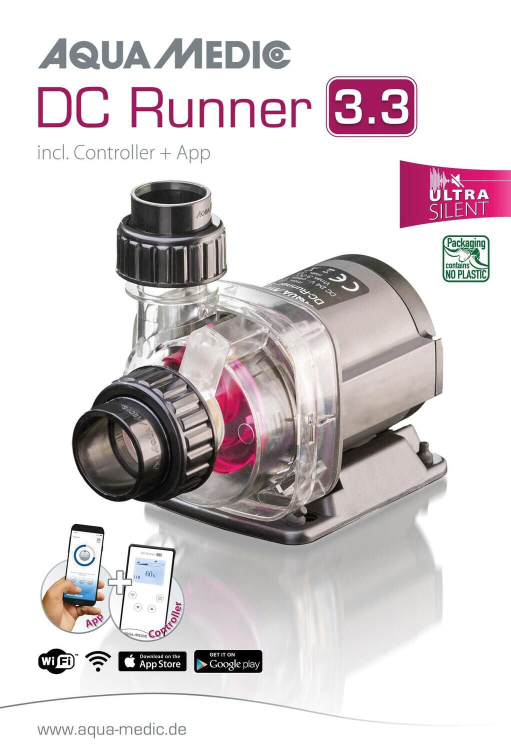 AQUA MEDIC DC Runner 3.3 – 24 V Up To 3000 L/H