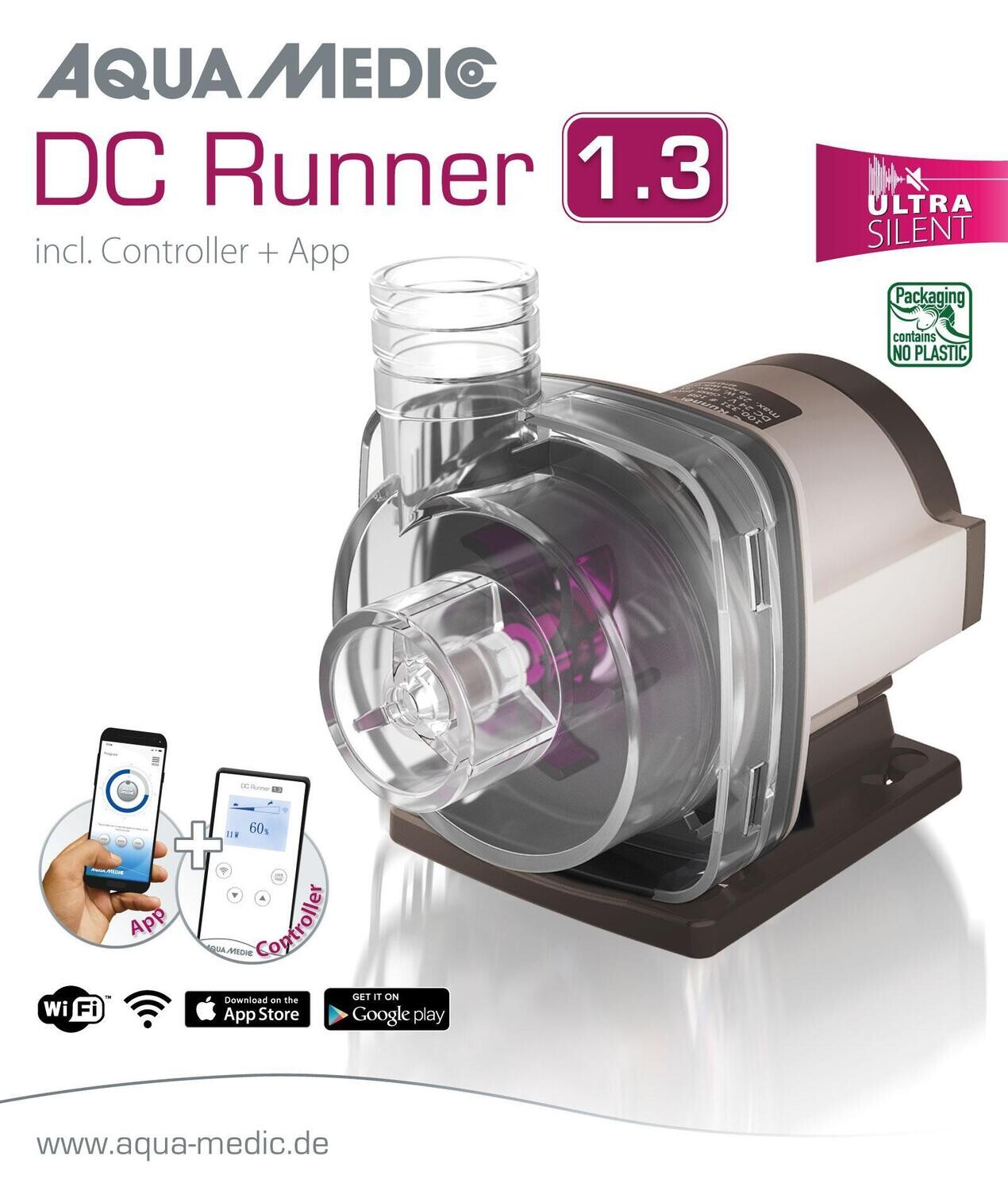 AQUA MEDIC DC Runner 1.3 – 24 V Up To 1200 L/H