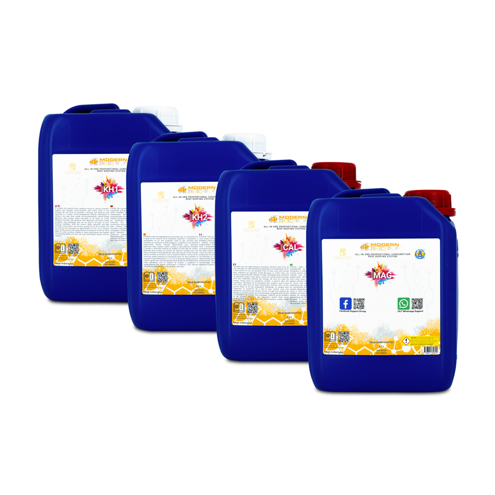 Modern Reef All-in-one Reef Keeping System (RKS) 4×2.5L Set