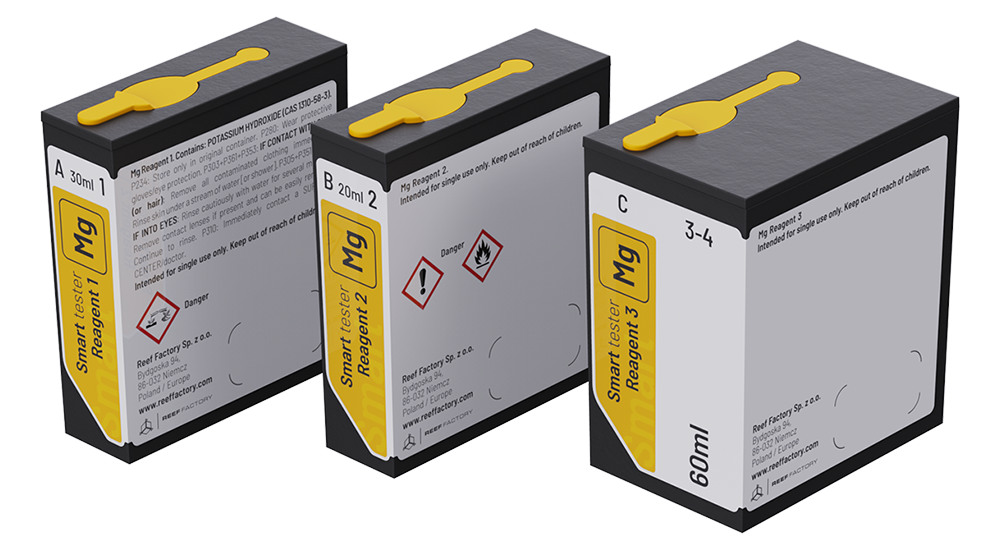 Reef Factory - Mg reagents pack (for Smart Tester)