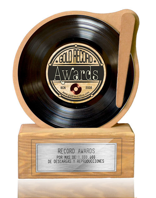 RECORD AWARD BLACK