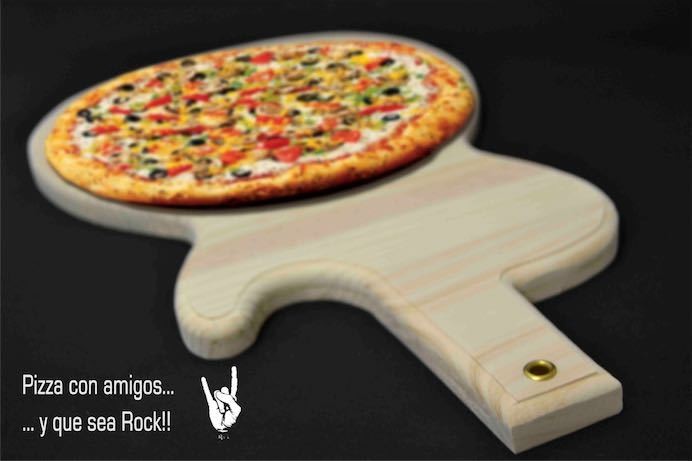 Tabla para pizzas &quot;Rock Guitar&quot;
