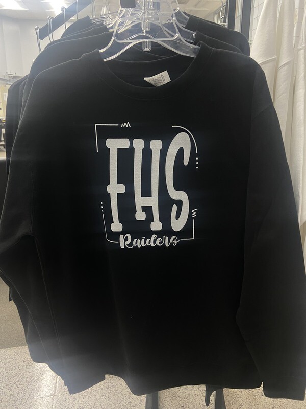 Black FHS Crewneck